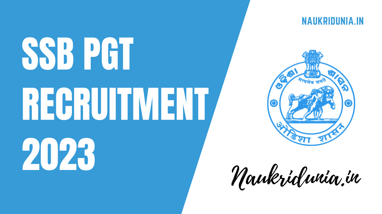 SSB Recruitment 2023